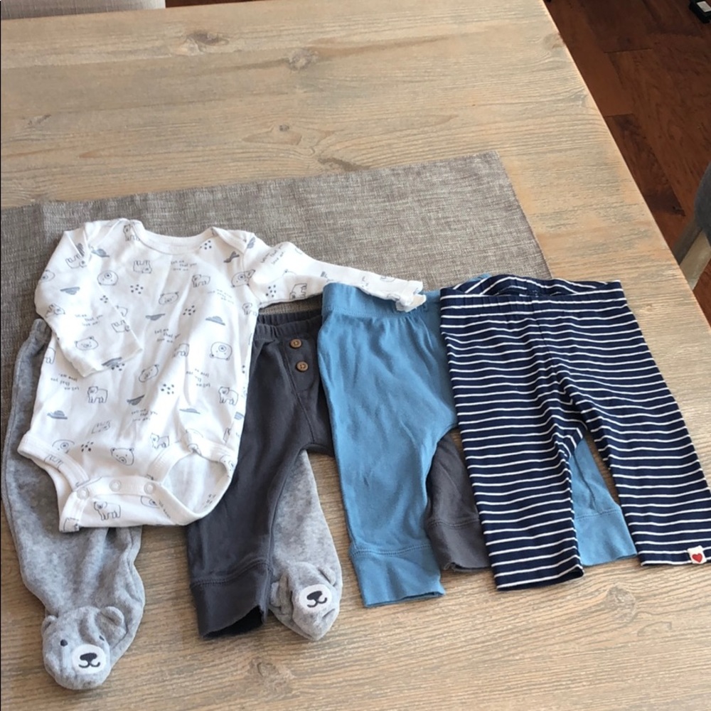 Lot of Baby boy pants and onesie